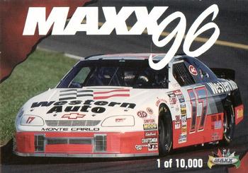 1996 Maxx 96 #NNO Darrell Waltrip Front