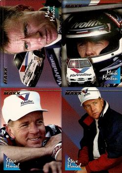 1995 Maxx National Sports Collectors Convention #NNO Mark Martin / Steve Hmiel Promo Sheet Front