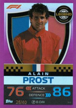 2023 Topps Turbo Attax F1 - Purple #343 Alain Prost Front