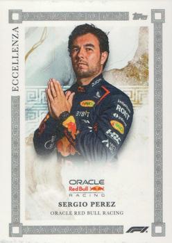 2023 Topps Eccellenza Formula 1 #NNO Sergio Perez Front