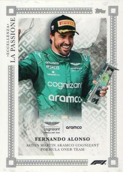 2023 Topps Eccellenza Formula 1 #NNO Fernando Alonso Front