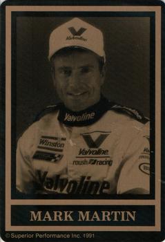 1991 Superior Performance Racing Metals - Gold #NNO Mark Martin Front