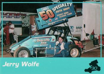 1994 Art's Collectibles Silver Spring Speedway Super Sportsman Series I #30 Jerry Wolfe Front