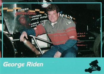 1994 Art's Collectibles Silver Spring Speedway Super Sportsman Series I #32 George Riden Front
