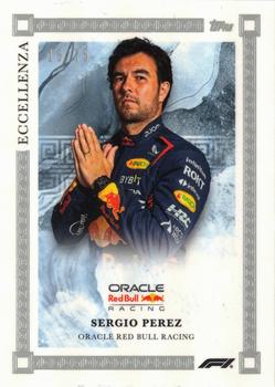 2023 Topps Eccellenza Formula 1 - Gray #NNO Sergio Perez Front