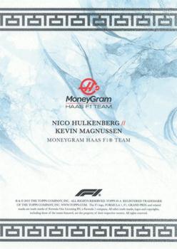 2023 Topps Eccellenza Formula 1 - Gray #NNO Nico Hulkenberg / Kevin Magnussen Back