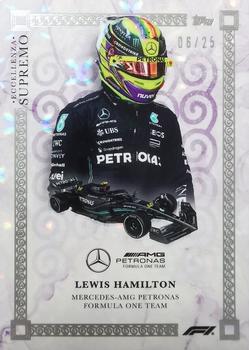 2023 Topps Eccellenza Formula 1 - Purple #NNO Lewis Hamilton Front