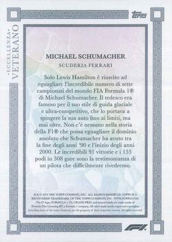 2023 Topps Eccellenza Formula 1 - Gradient #NNO Michael Schumacher Back