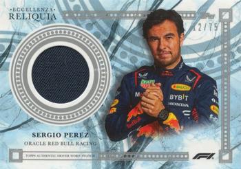 2023 Topps Eccellenza Formula 1 - Reliquia Gray #NNO Sergio Perez Front
