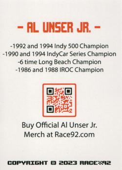 2023 Race 92 #NNO Al Unser Jr. Back