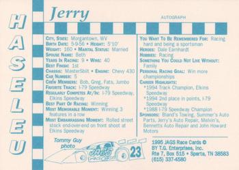 1995 Jags #23 Jerry Haseleu Back
