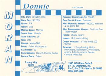 1995 Jags #44 Donnie Moran Back