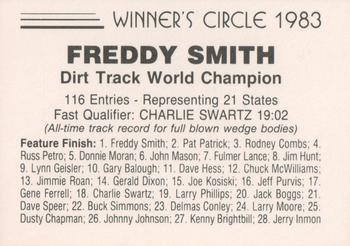 1993 Dirt Track World Championship #NNO Freddy Smith Back