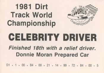 1993 Dirt Track World Championship #NNO Neil Bonnett Back