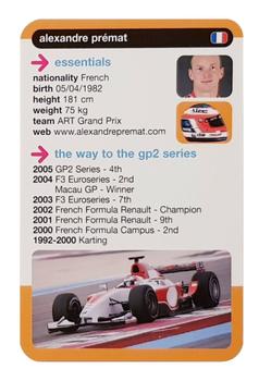 2006 GP2 Series #NNO Alexandre Premat Front