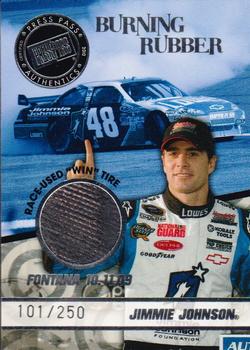 2010 Press Pass Eclipse - Burning Rubber #BR 26 Jimmie Johnson Front