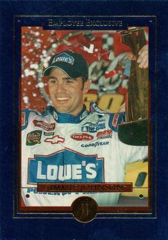 2003 Press Pass Lowe's Employee Exclusive #1 Jimmie Johnson Front