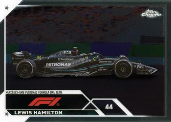 2023 Topps Chrome Formula 1 #24 Lewis Hamilton Front