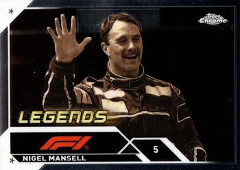 2023 Topps Chrome Formula 1 #197 Nigel Mansell Front