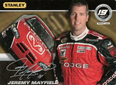 2006 Stanley Tools Series 1 #NNO Jeremy Mayfield Front