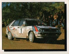 1987 Panini Motor Adventures Stickers #3 Rally Car Front