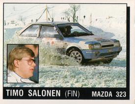 1987 Panini Motor Adventures Stickers #62 Timo Salonen Front