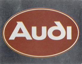 1987 Panini Motor Adventures Stickers #63 Audi Front