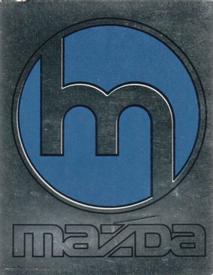 1987 Panini Motor Adventures Stickers #66 Mazda Front