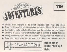 1987 Panini Motor Adventures Stickers #119 Wayne Gardner Back