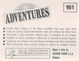 1987 Panini Motor Adventures Stickers #161 Bobby Rahal Back