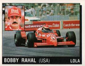 1987 Panini Motor Adventures Stickers #161 Bobby Rahal Front