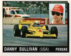 1987 Panini Motor Adventures Stickers #167 Danny Sullivan Front