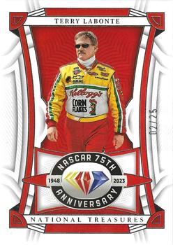 2023 Panini National Treasures #49 Terry Labonte Front