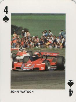 2000 Grand Prix Champions #4♠ John Watson Front