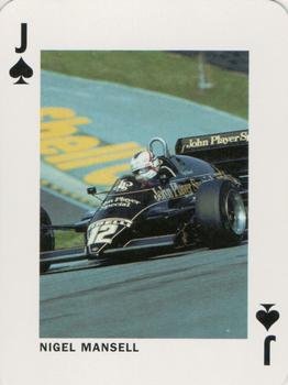 2000 Grand Prix Champions #J♠ Nigel Mansell Front