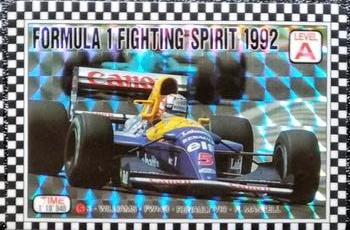 1992 Amada Formula 1 Fighting Spirit - Vandystadt Copyright #5 Nigel Mansell Front