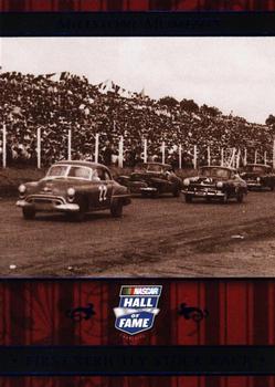 2010 Press Pass Eclipse - NASCAR Hall of Fame Blue #NHOF 8 First Strictly Stock Race Front