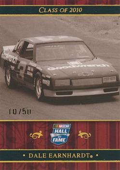 2010 Press Pass Premium - NASCAR Hall of Fame Holofoil #NHOF 79 Dale Earnhardt Front