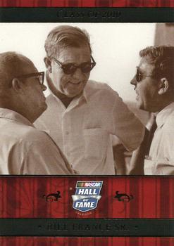 2010 Press Pass Premium - NASCAR Hall of Fame #NHOF 55 Bill France Sr. Front