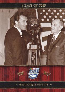 2010 Press Pass Premium - NASCAR Hall of Fame #NHOF 67 Richard Petty Front