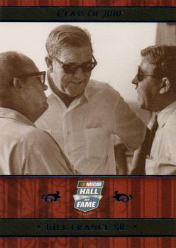 2010 Press Pass Premium - NASCAR Hall of Fame Blue #NHOF 55 Bill France Sr. Front