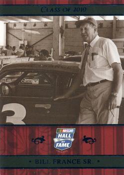2010 Press Pass Premium - NASCAR Hall of Fame Blue #NHOF 57 Bill France Sr. Front