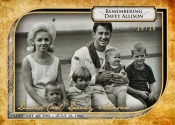 2013 Press Pass Fanfare - Remembering Davey Allison Holofoil #DA 8 Allison Family Front