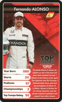 2020 Top Trumps Grand Prix Heroes #NNO Fernando Alonso Front