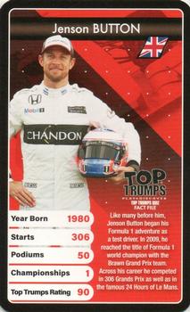 2020 Top Trumps Grand Prix Heroes #NNO Jenson Button Front