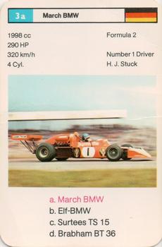1975 Top Trumps by Dubreq Series 1 - Racing Cars #3a Hans-Joachim Stuck Front