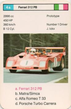 1975 Top Trumps by Dubreq Series 1 - Racing Cars #4a Jacky Ickx Front
