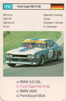 1975 Top Trumps by Dubreq Series 1 - Racing Cars #7b Dieter Glemser Front