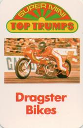 1978 Super Mini Top Trumps - Dragster Bikes #NNO Header / Instructions Front