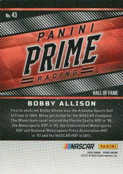 2023 Panini Prime - Holo Gold #43 Bobby Allison Back
